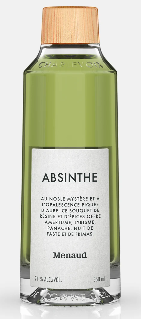 Menaud Absinthe bottle